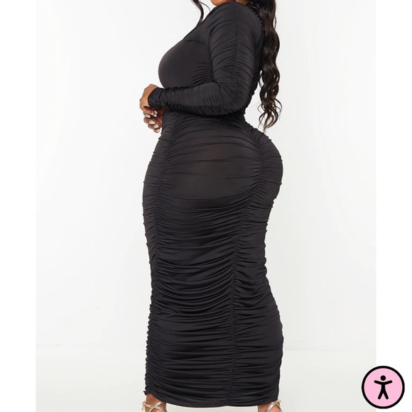 Black PLT Dress - Picture 2 of 6